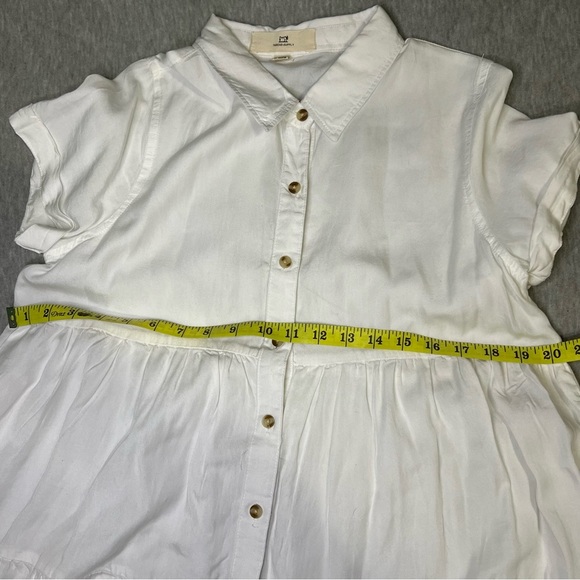 Thread & Supply White Buttoned Midi Sundress - Picture 5 of 5